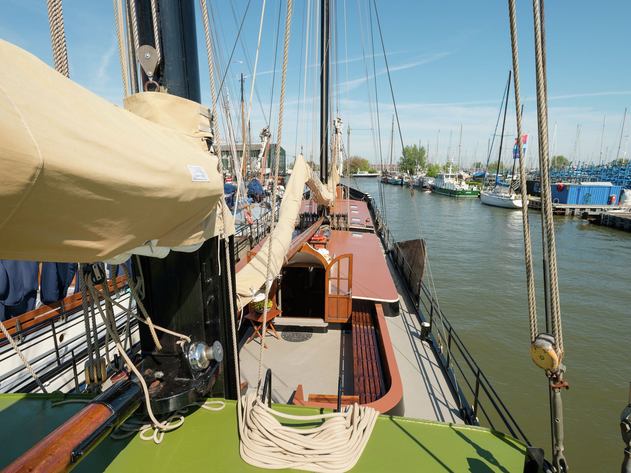 1911er Segelboot Korevaer